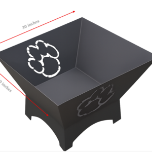 Custom Fire Pit (Standard Size) - Welded - Image 2
