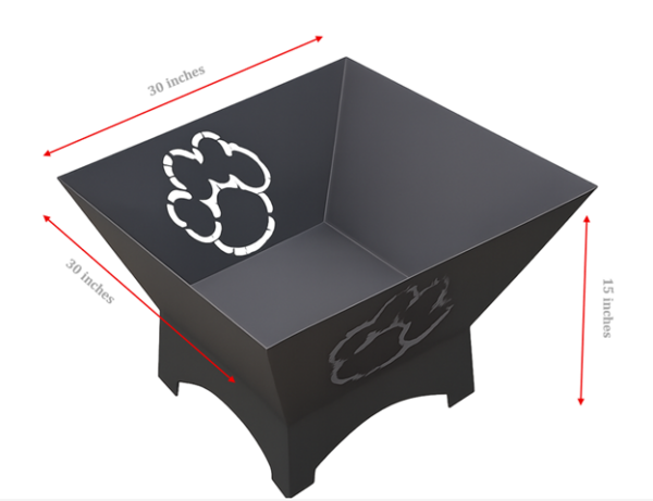 Custom Fire Pit (Standard Size) - Welded