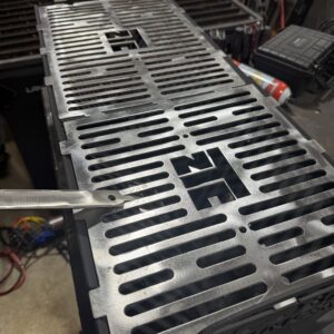 Ziptie Grill. 12X32